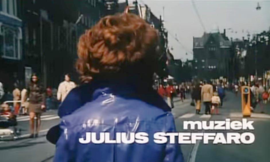 Rokin in the direction of the Dam, Amsterdam Circa 1971