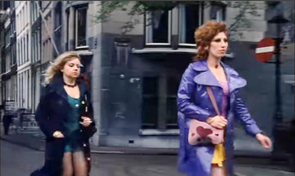 Intersection Keizersgracht and Leliegracht, Amsterdam Circa 1971