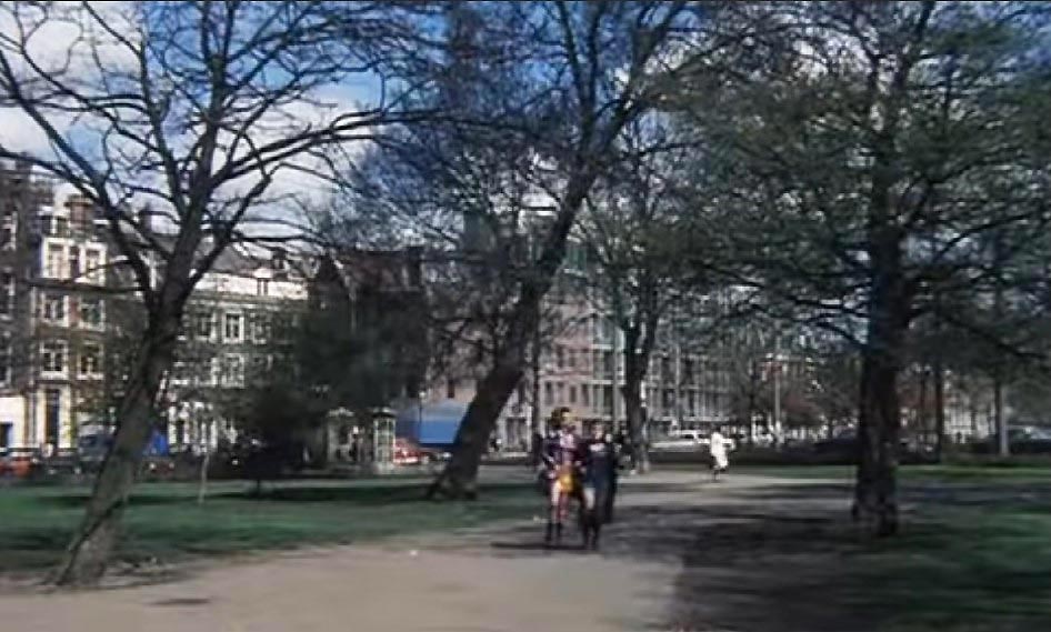 Fredericksplein, Amsterdam Circa 1971