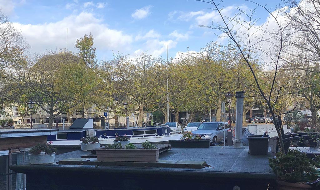 Prinsengracht 778, Amsterdam and looking at Amstelveld, Amsterdam