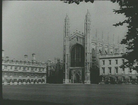 King's College Chapel, Cambridge, Cambridgeshire. Circa 1941