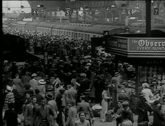Paddington Station. Circa 1941