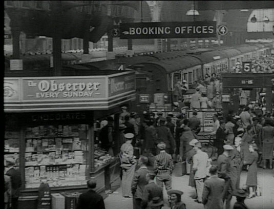 Paddington Station. Circa 1941