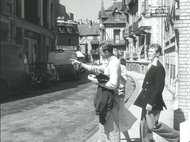 Rue Amiral de Maigret looking towards Rue Charles Moxin Circa 1954