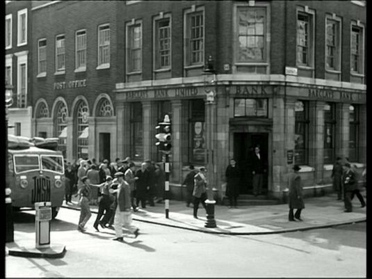 Vauxhall Bridge Road and Churton Street off. Circa 1958