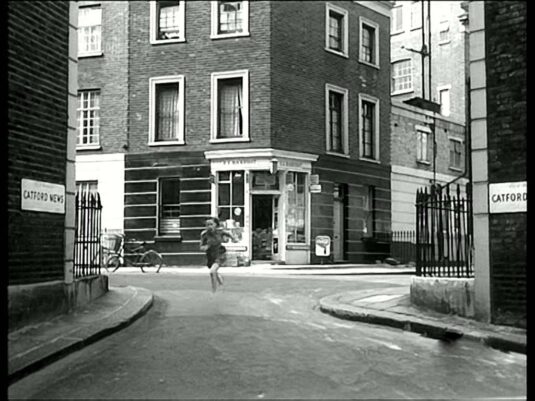 looking west/northwest towards the corner of 2 Clarendon Street Circa 1958