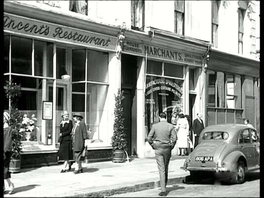 28 Churton Street with ‘Marchants’ at No 26 Circa 1958
