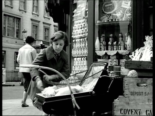 The corner of Churton Street and Belgrave Road, SW1 Circa 1958
