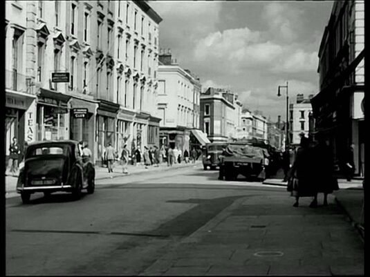 Travelling north in Churton Street Circa 1958