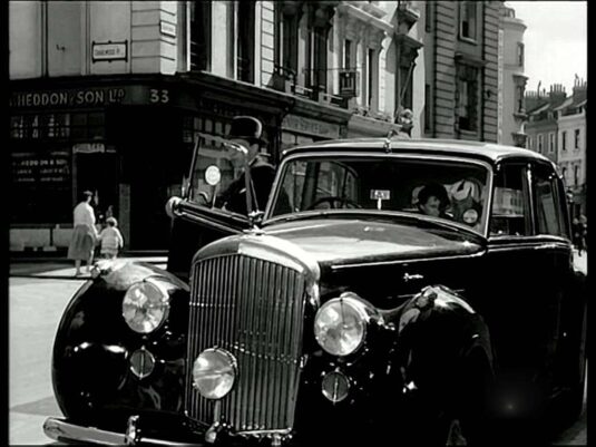 Churton Street looking across to Charlewood Place. Circa 1958