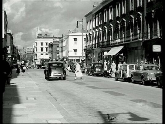 Churton Street looking north to Tachbrook Street Circa 1958