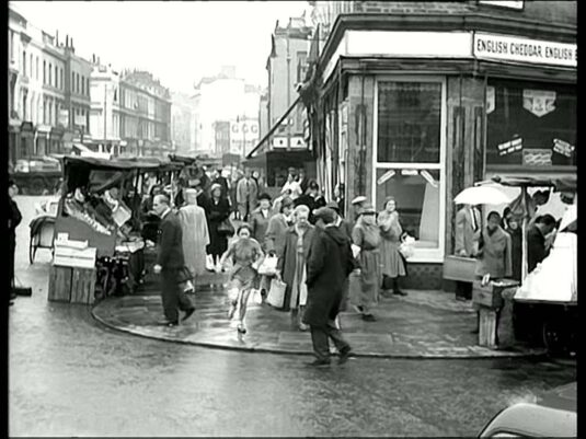 he corner of Tachbook Street and Churton Street. Circa 1958