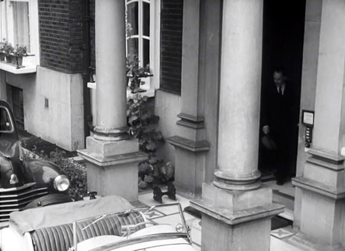 The front entrance to 7 Addison Road, W14 CIRCA 1954