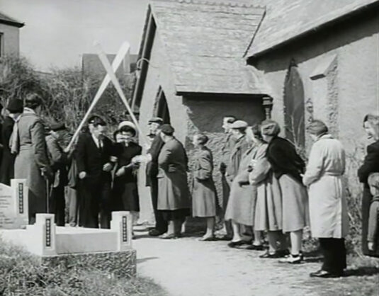 St Peter church. Coverack, Cornwall Circa 1949