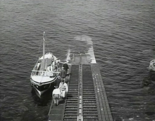 Coverack, Cornwall lifeboat Circa 1949
