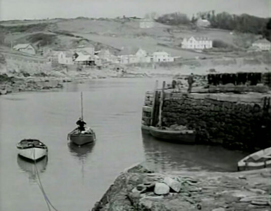 Coverack harbour. Circa 1949