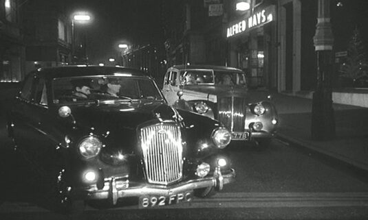 outside what was ‘Air France’ at 158 New Bond Street, that is now part of ‘Chanel’ at 158-159. Circa 1962