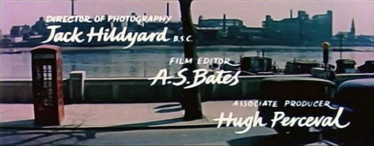 Looking across the Thames to Battersea with St Mary’s Church Battersea Park Road extreme right, Circa 1955