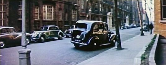 outside Cheyne Court, Flats 31 – 40 Circa 1955