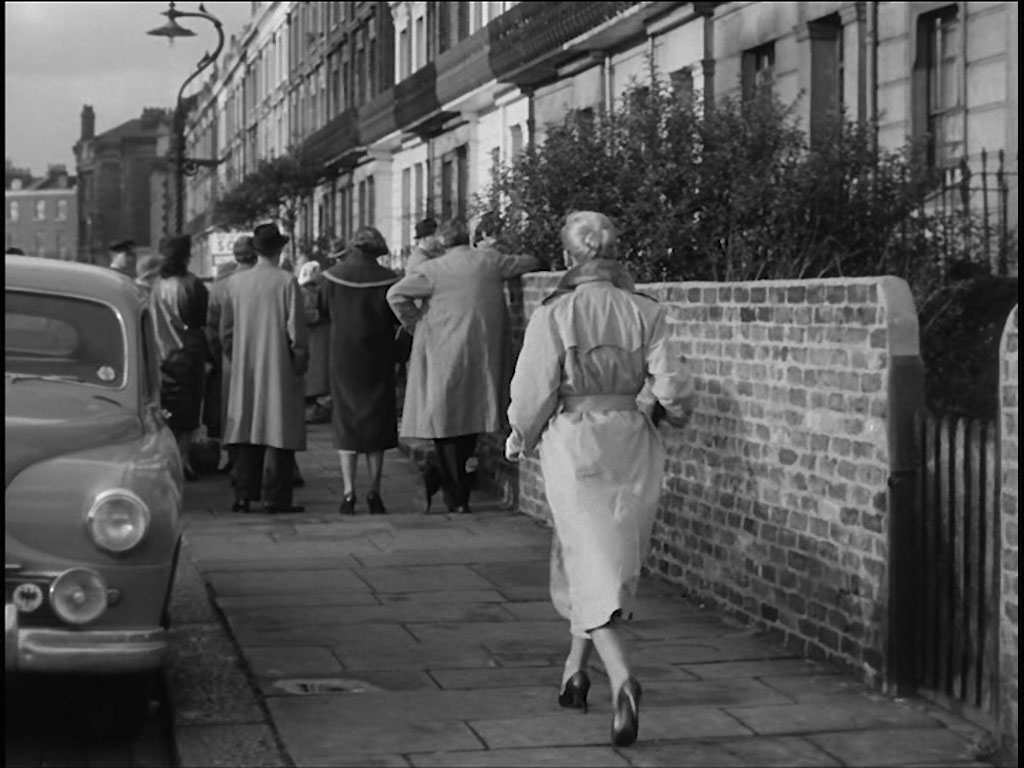 Northwest up Mornington Terrace, London NW1. Circa 1956