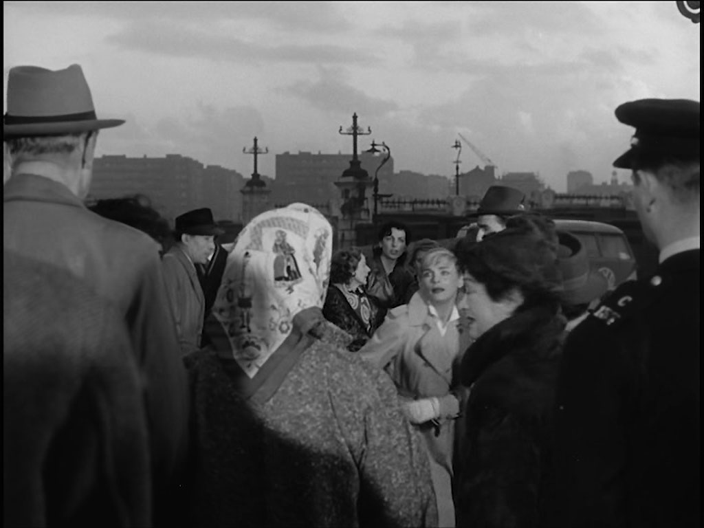 In the background is the Mornington Street bridge, NW1 Circa 1956