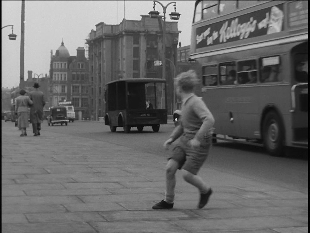 Albany Place, 1 to 5 Blackfriars Road behind the van. Circa 1956