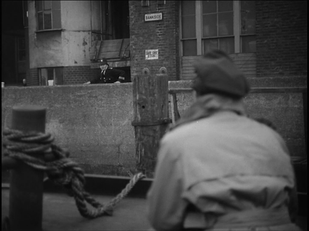 As the sign says Bankside, circa No 25 in 1956