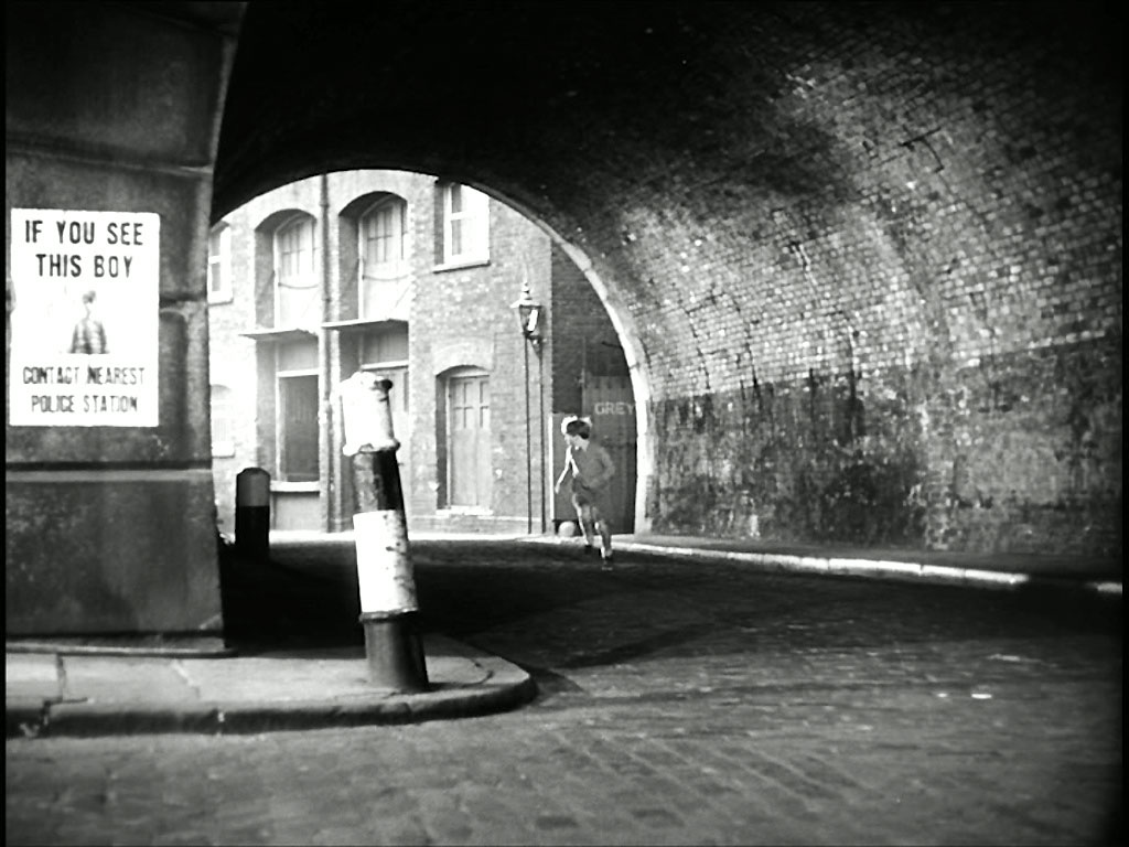 The south side of Southwark Bridge, Bankside looking East. Circa 1956