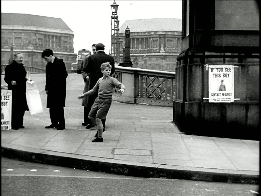 Lambeth Bridge. In the background is Millbank, SW1. Thames House to the background left and Imperial Chemical House background right. Circa 1956