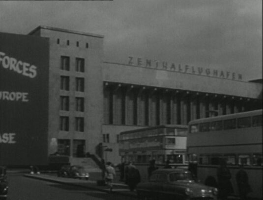 Templehof Air Base, Berlin Circa 1956