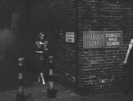 Blenheim Passage from Carlton Hill and the corner with Ryder?s Terrace. Circa 1956