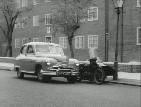 Foss House, Carlton Hill in the background. Circa 1956