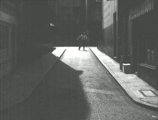 Blenheim Passage with Ryder Terrace in the foreground. Circa 1956