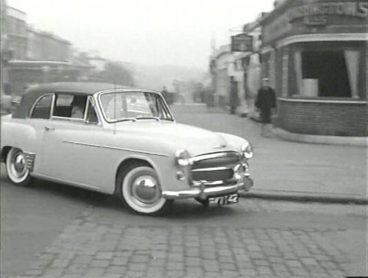 Looking south along Circus Road from the junction with Cochrane Street. Circa 1956