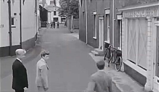 East Street end of Pinkney’s Lane, Southwold, Suffolk, Circa 1962