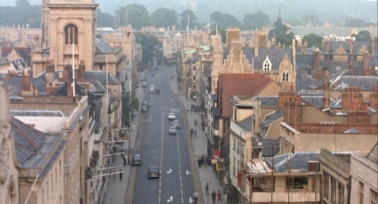 A view down High Street, Oxford looking east Circa 1967