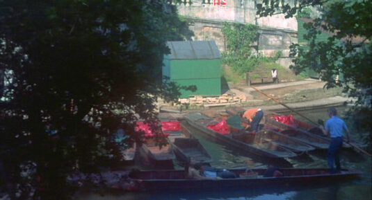 Magdalen Bridge (Oxford Punting) Circa 1967