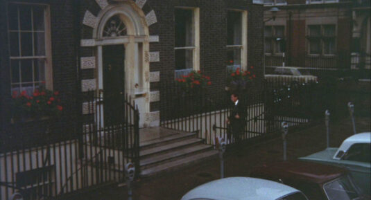 40 Bedford Square on the corner with Adeline Place, WC1 Circa 1967