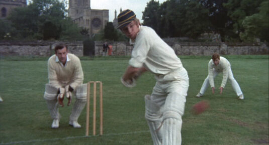 Merton Field behind Merton College, Merton Street, Oxford. Christ Church in the background. Circa 1967