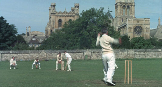 Merton Field with Christ Church. Circa 1967