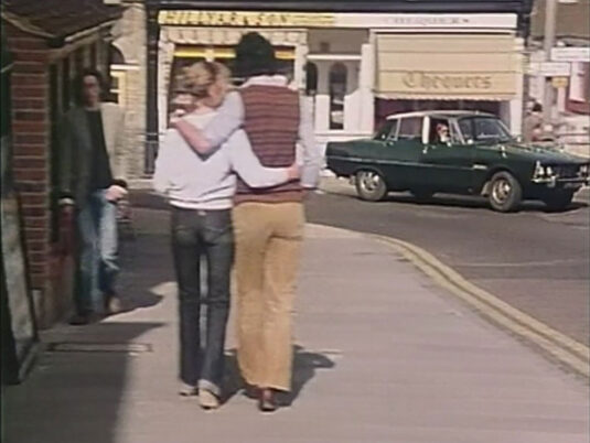 High Street looking towards Captains Row, Lymington Circa 1980
