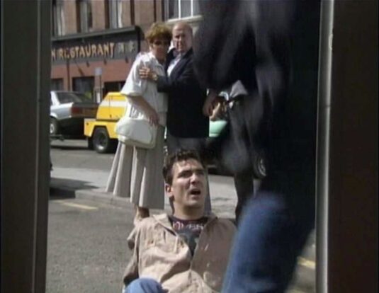 23 Hockley, Nottingham in the background. Circa 1995
