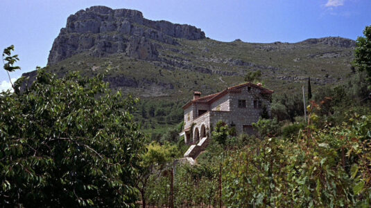 335 Route de Saint-Jeannet, St. Jeannet, Alpes-Maritimes, Cote d’Azur, France. Circa 1955