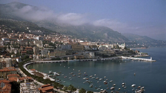 Port Hercule, Monte Carlo, Monaco. Circa 1955