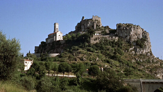 Èze, Province Côte d’Azur Circa 1955