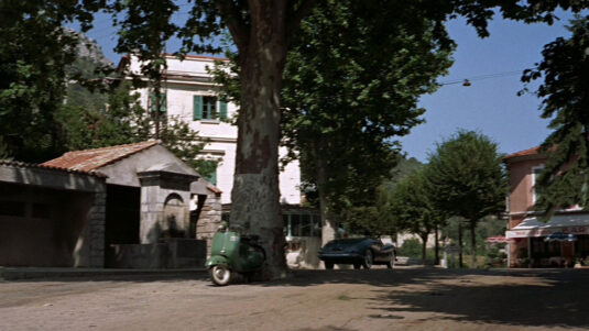 The village of Èze. Circa 1955