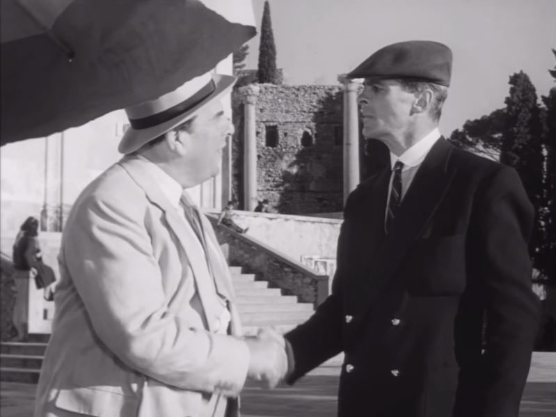 Piazza Duomo in Ravello Circa 1953