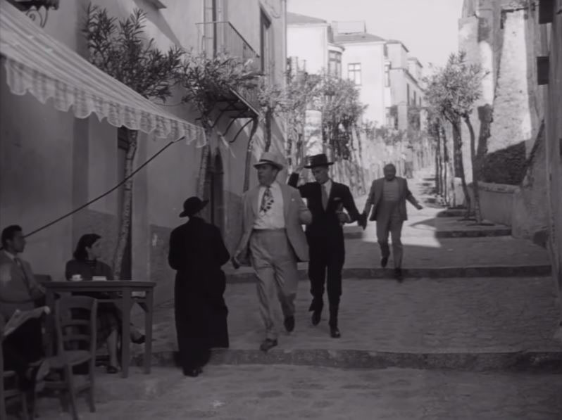 Via Richard Wagner (with the steps) in Ravello Circa 1953