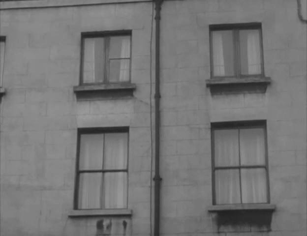 the downpipe indicates that is is 43 Winchester Street, SW1 Circa 1958