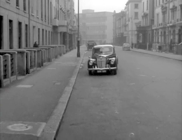 Winchester Street, London SW1 looking towards Lupus Street and De Quincey House of the Churchill Gardens Estate Circa 1958